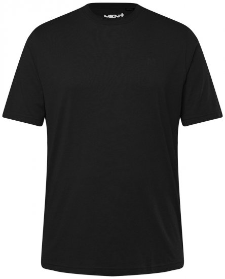 Men+ 276 T-shirt gola redonda Preto - T-shirts - T-shirts Homem Tamanhos Grandes