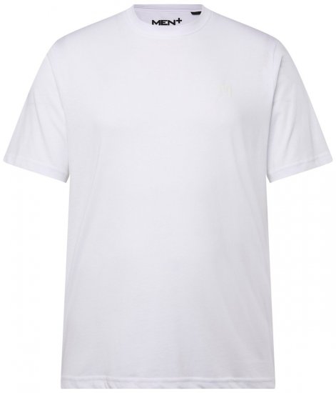 Men+ 276 T-shirt gola redonda Branco - T-shirts - T-shirts Homem Tamanhos Grandes
