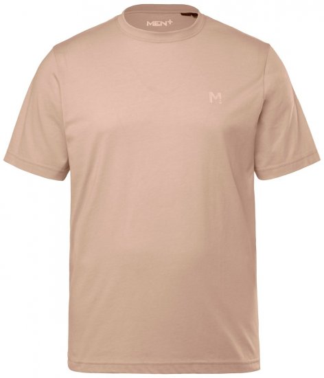 Men+ 276 T-shirt gola redonda Areia - T-shirts - T-shirts Homem Tamanhos Grandes