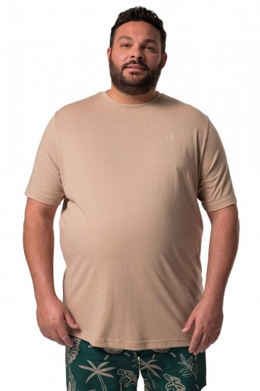 Men+ 276 T-shirt gola redonda Areia - T-shirts - T-shirts Homem Tamanhos Grandes