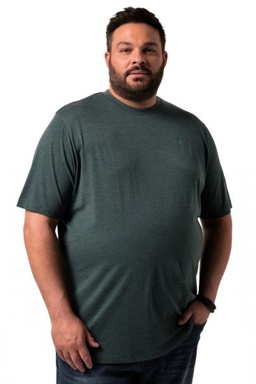 Men+ 276 T-shirt gola redonda Verde escuro - T-shirts - T-shirts Homem Tamanhos Grandes