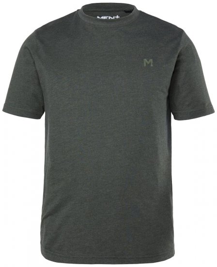 Men+ 276 T-shirt gola redonda Verde azeitona - T-shirts - T-shirts Homem Tamanhos Grandes
