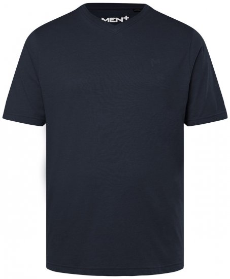 Men+ 279 T-shirt decote em V Azul-marinho - T-shirts - T-shirts Homem Tamanhos Grandes