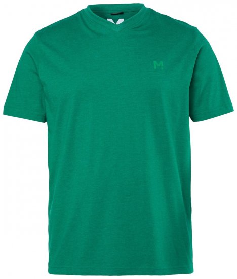 Men+ 279 T-shirt decote em V Verde esmeralda - T-shirts - T-shirts Homem Tamanhos Grandes