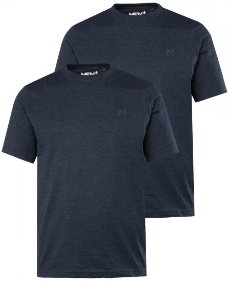 Men+ 285 T-shirt gola redonda Azul-marinho pack de 2 - T-shirts - T-shirts Homem Tamanhos Grandes