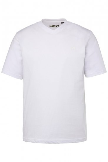 Men+ 299 T-shirt decote em V Branco pack de 2 - T-shirts - T-shirts Homem Tamanhos Grandes