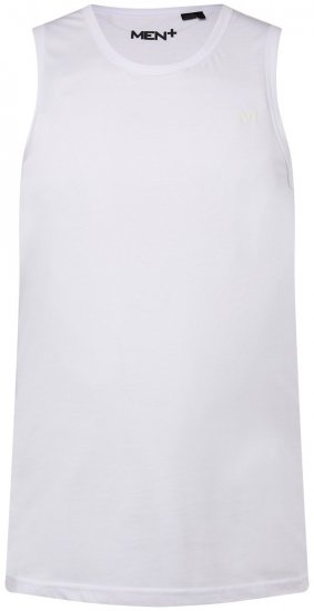 Men+ 303 Camisola de alças Branco - T-shirts - T-shirts Homem Tamanhos Grandes