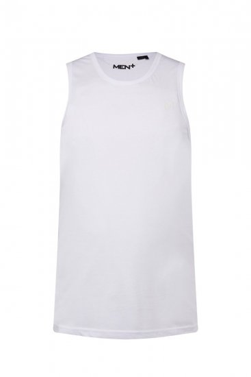 Men+ 305 Camisola de alças Branco pack de 2 - T-shirts - T-shirts Homem Tamanhos Grandes