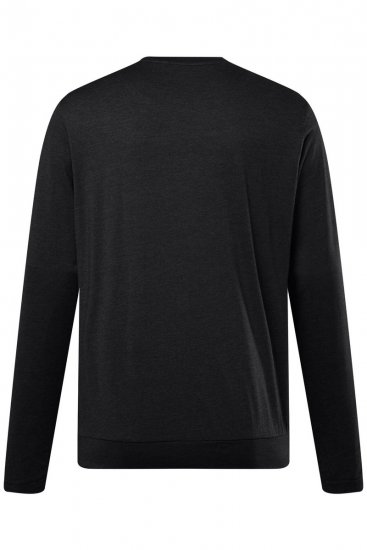 Men+ 313 T-shirt manga comprida bellyfit Preto - T-shirts - T-shirts Homem Tamanhos Grandes