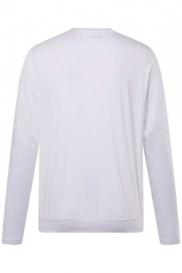 Men+ 313 T-shirt manga comprida bellyfit Branco - T-shirts - T-shirts Homem Tamanhos Grandes