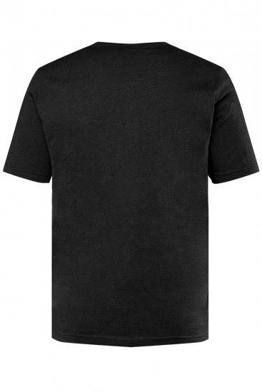 Men+ 365 T-shirt Henley Preto - T-shirts - T-shirts Homem Tamanhos Grandes