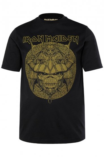 JP1880 Iron Maiden Samurai Eddie T-Shirt Black - T-shirts - T-shirts Homem Tamanhos Grandes