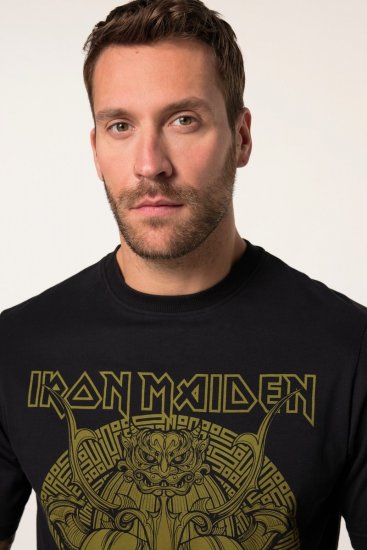 JP1880 Iron Maiden Samurai Eddie T-Shirt Black - T-shirts - T-shirts Homem Tamanhos Grandes