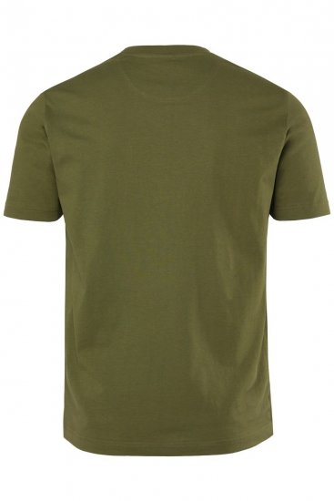 Men+ 424 T-shirt Trout Trophy Azeitona escuro - T-shirts - T-shirts Homem Tamanhos Grandes