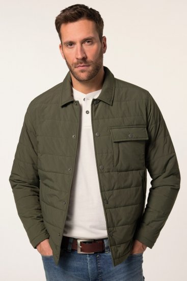 JP1880 Jacket Extra Light Dark Olive - Casacos - Casacos Homem Tamanhos Grandes