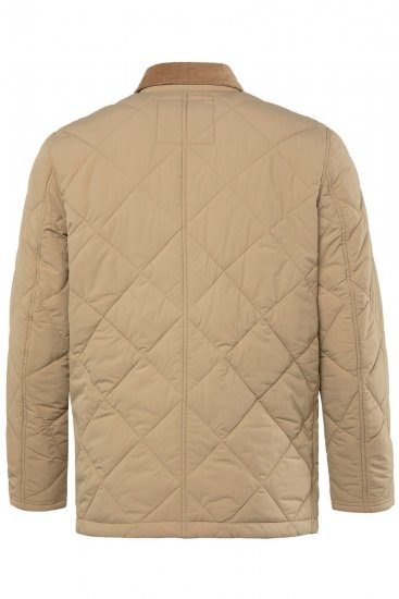 JP1880 836628 Casaco acolchoado estilo western Bege escuro - Casacos - Casacos Homem Tamanhos Grandes