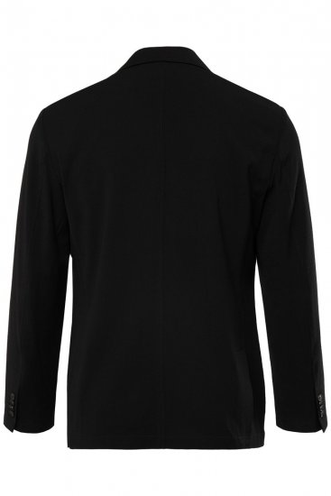 JP1880 San Remo Flexnamic Blazer em seersucker Preto - Fatos - Fatos de Homem Tamanhos Grandes