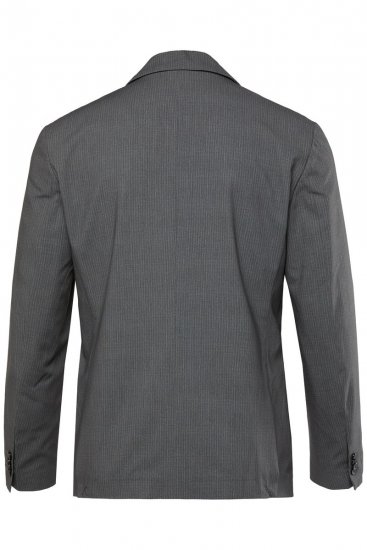 JP1880 Rimini Flexnamic Blazer em jersey às riscas Cinzento escuro - Fatos - Fatos de Homem Tamanhos Grandes