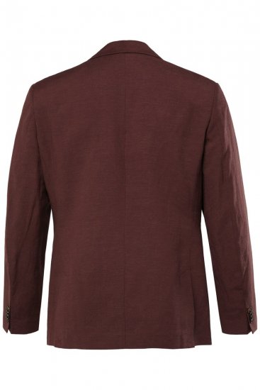 JP1880 Paros Blazer em mistura de linho Castanho ferrugem - Fatos - Fatos de Homem Tamanhos Grandes