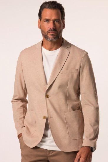 JP1880 836698 Blazer em qualidade elástica Bege - Fatos - Fatos de Homem Tamanhos Grandes