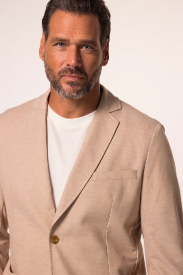 JP1880 836698 Blazer em qualidade elástica Bege - Fatos - Fatos de Homem Tamanhos Grandes