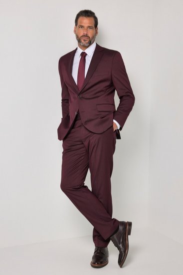 JP1880 Amalfi Flexnamic Blazer Bordô - Fatos - Fatos de Homem Tamanhos Grandes