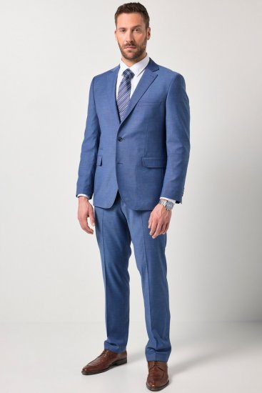 JP1880 Amalfi Flexnamic Calças de fato Azul profundo - Fatos - Fatos de Homem Tamanhos Grandes