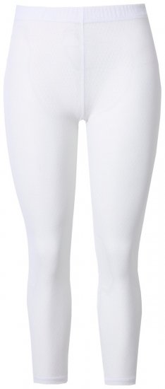Ulla Popken 836800 Leggings de meia às bolinhas Branco - Collants & meias - 