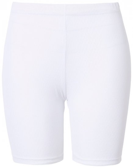 Ulla Popken 836805 Calções anti-fricção às bolinhas Branco - Calções anti-fricção - 