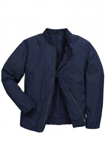 Men+ 823 Casaco bomber ultraleve bellyfit Azul-marinho - Casacos - Casacos Homem Tamanhos Grandes