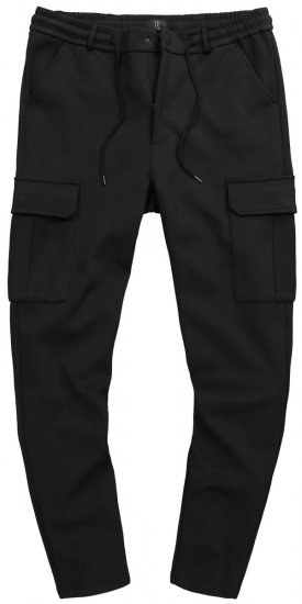 JP1880 New York Flexnamic Calças em jersey com bolsos cargo Preto - Fatos - Fatos de Homem Tamanhos Grandes