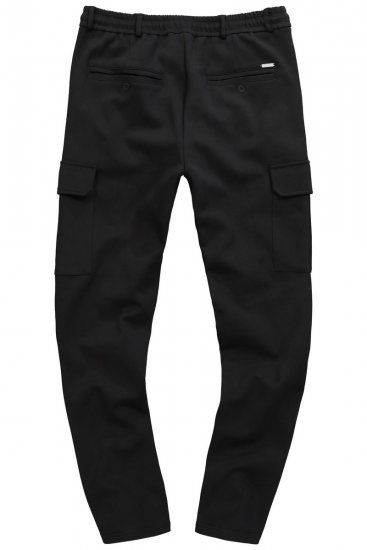 JP1880 New York Flexnamic Calças em jersey com bolsos cargo Preto - Fatos - Fatos de Homem Tamanhos Grandes