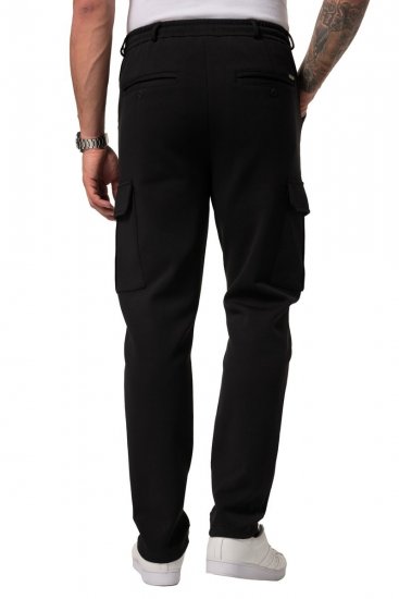 JP1880 New York Flexnamic Calças em jersey com bolsos cargo Preto - Fatos - Fatos de Homem Tamanhos Grandes
