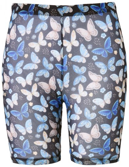 Ulla Popken 837676 Calções anti-fricção estampados Preto - Calções anti-fricção - 