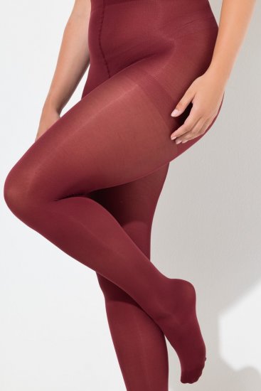 Ulla Popken 837870 Collants 100 den Bordô - Collants & meias - 