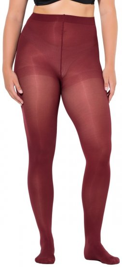 Ulla Popken 837870 Collants 100 den Bordô - Collants & meias - 