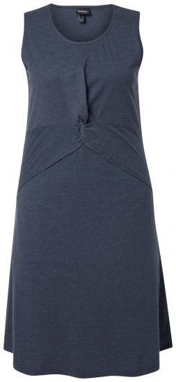 Ulla Popken 837874 Vestido de jersey sem mangas Azul-marinho - Vestidos em jersey - 