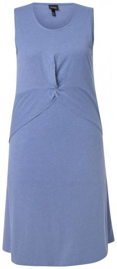Ulla Popken 837874 Vestido de jersey sem mangas Azul - Vestidos em jersey - 
