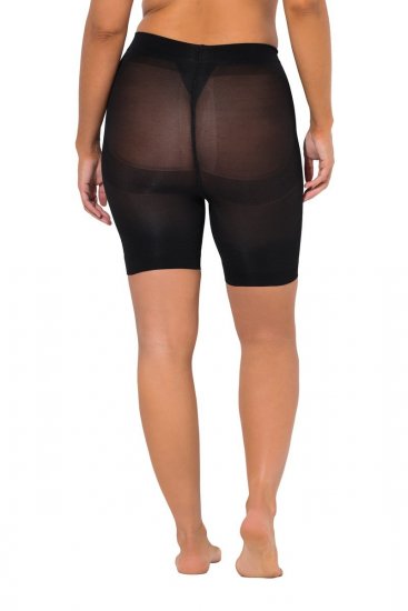 Ulla Popken 838209 Calções anti-fricção modeladores Preto - Calções anti-fricção - 