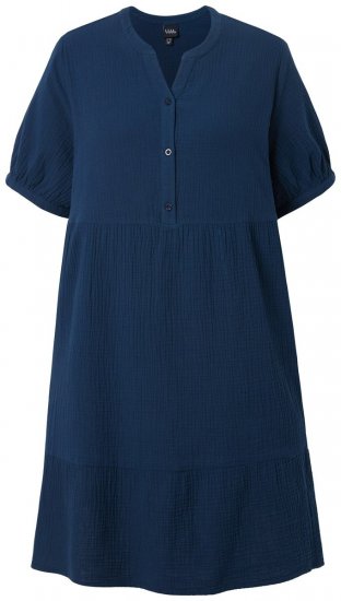 Ulla Popken 838567 Vestido de manga curta Multicolor - Vestidos midi - Vestidos Midi Tamanhos Grandes