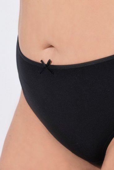 Ulla Popken 838637 Tangas pack de 3 Preto - Cuecas - 