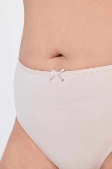 Ulla Popken 838637 Tangas pack de 3 Bege - Cuecas - 