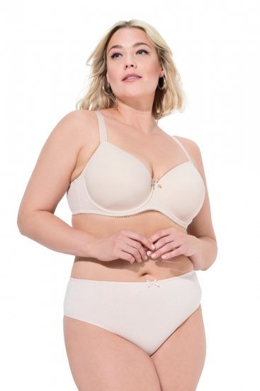 Ulla Popken 838637 Tangas pack de 3 Bege - Cuecas - 