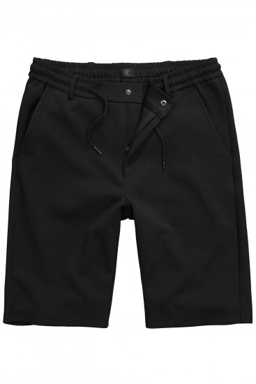 JP1880 Jersey Bermuda Chino Shorts Flexnamic Black - Calções - Calções Homem Tamanhos Grandes