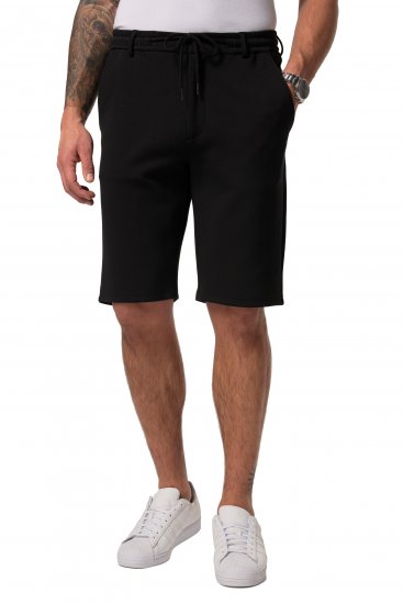 JP1880 Jersey Bermuda Chino Shorts Flexnamic Black - Calções - Calções Homem Tamanhos Grandes
