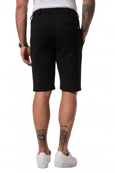 JP1880 Jersey Bermuda Chino Shorts Flexnamic Black - Calções - Calções Homem Tamanhos Grandes