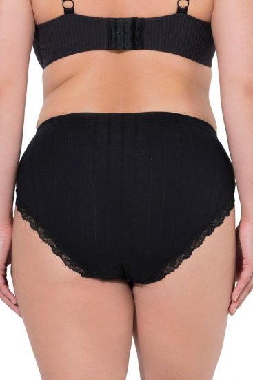 Ulla Popken 839167 Cuecas com renda pack de 4 Multicolor - Cuecas - 