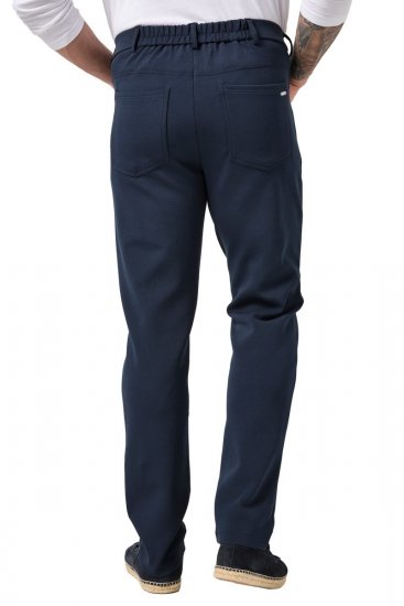 JP1880 New York Flexnamic Calças em jersey com cinco bolsos Azul-marinho - Fatos - Fatos de Homem Tamanhos Grandes