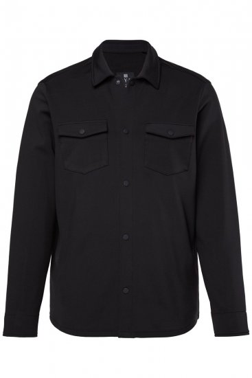 JAY-PI FLEXNAMIC® Sweat-Overshirt Black - Casacos - Casacos Homem Tamanhos Grandes