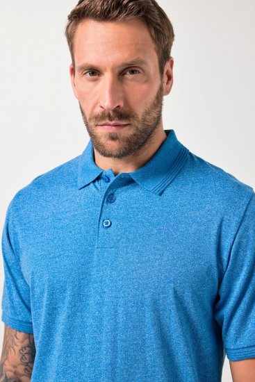 JAY-PI FLEXNAMIC® Poloshirt Blue - Pólos - Pólos Tamanhos Grandes Homem